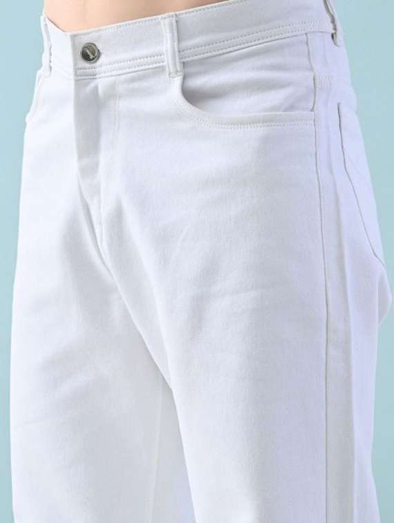 men plain mid rise full length jeans - 22344735 -  Standard Image - 3