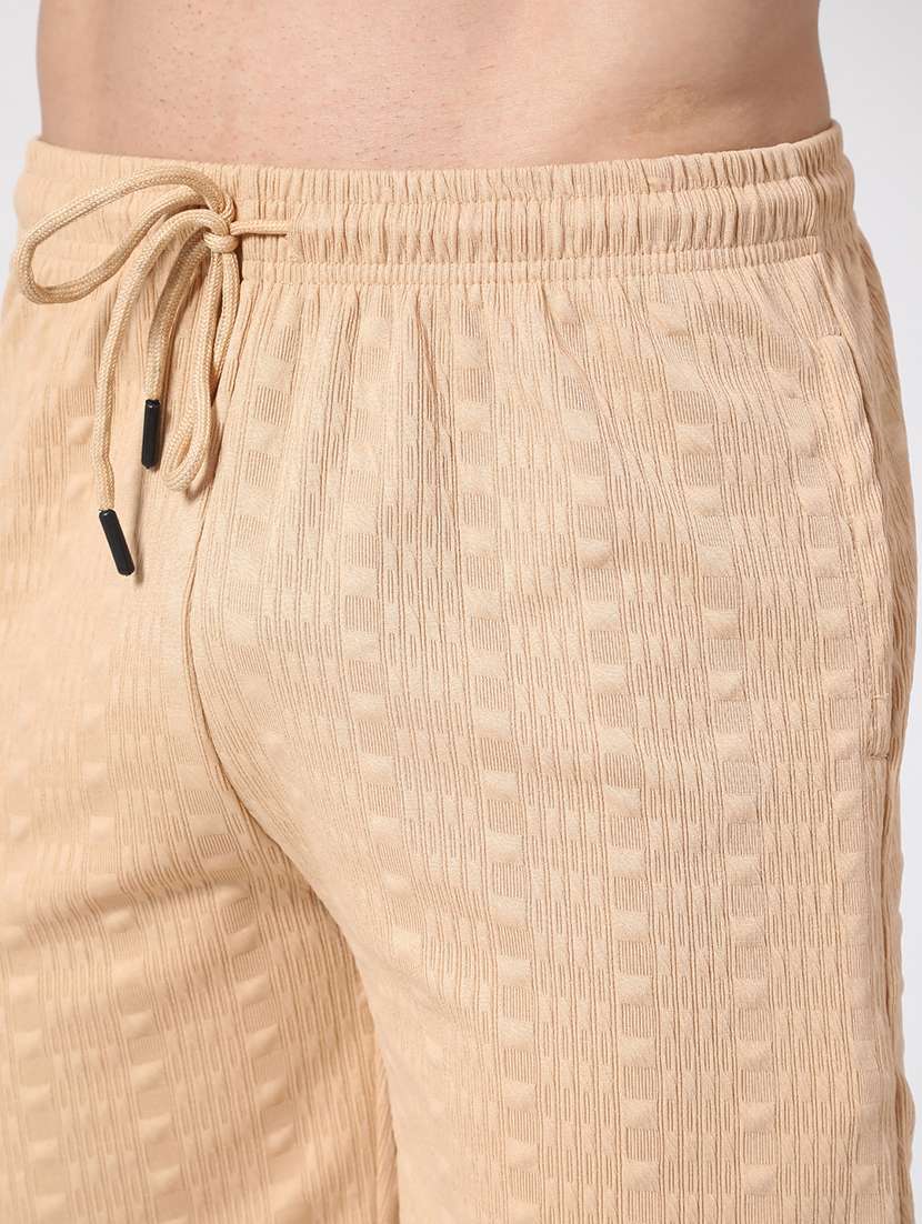 tan cotton plain coord set - 22345190 -  Standard Image - 5