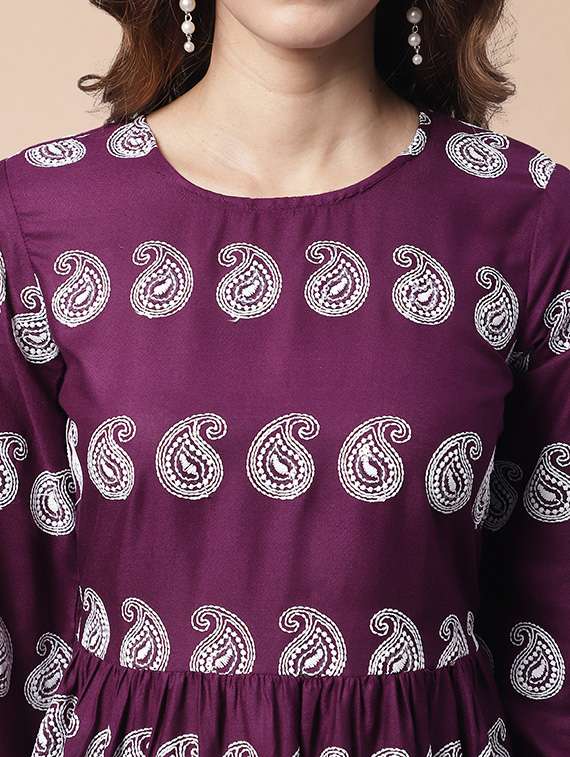 women embroidered top and trouser co-ord set - 22345813 -  Standard Image - 5