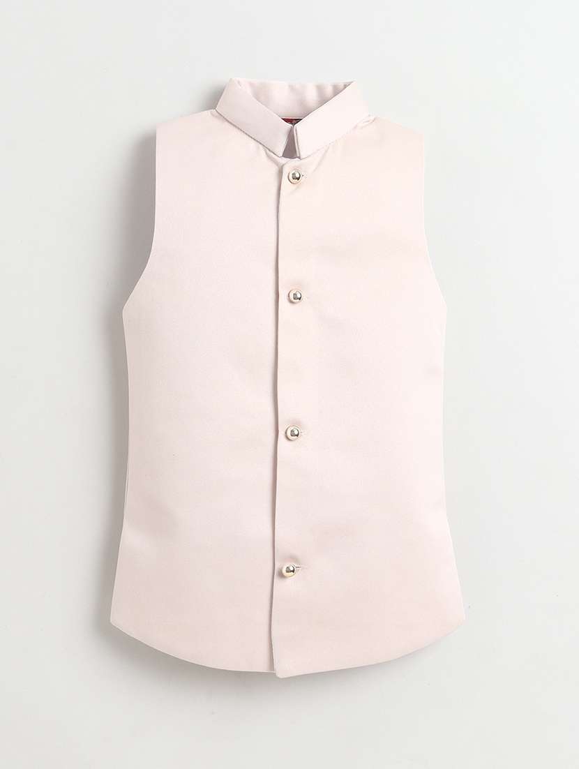 boys embroidered long sleeve sherwani set - 22345915 -  Standard Image - 3