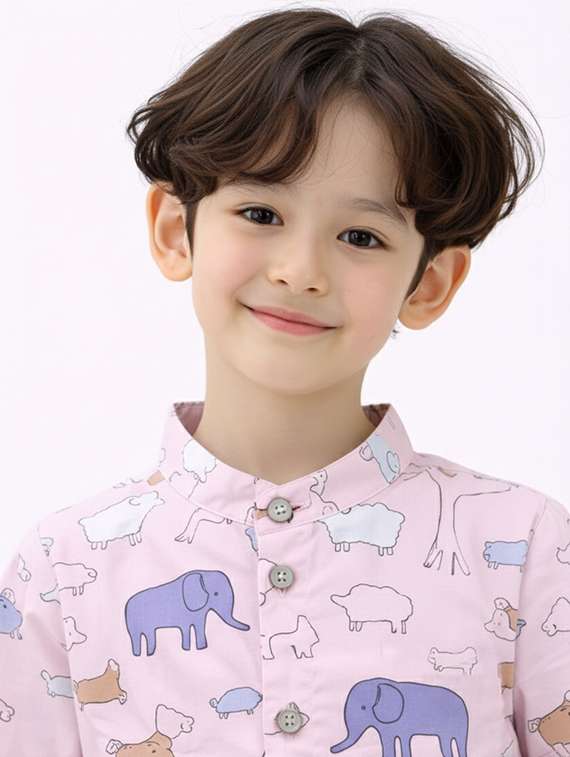 Boys Printed Shirt And Shorts Set - 22346012 -  Standard Image - 5