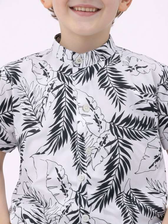 boys printed shirt and shorts set - 22346044 -  Standard Image - 5