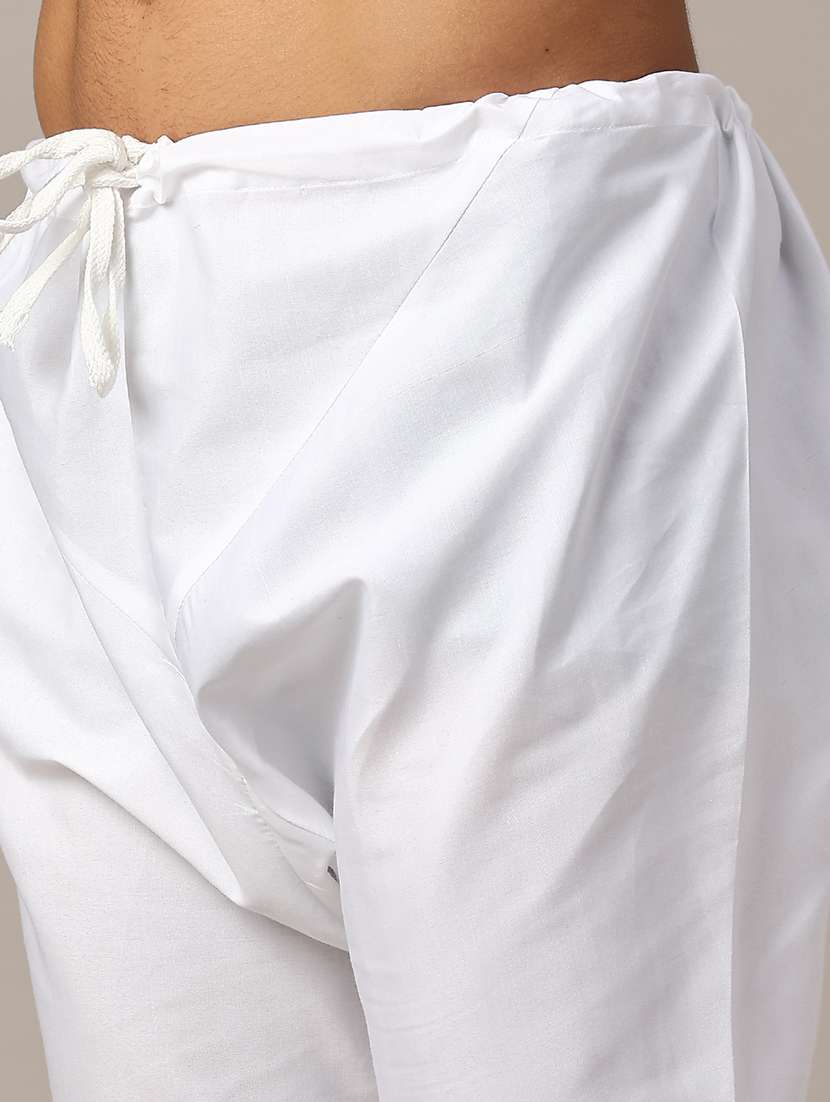 beige polyester kurta pyjama ethnic wear - 22346340 -  Standard Image - 5