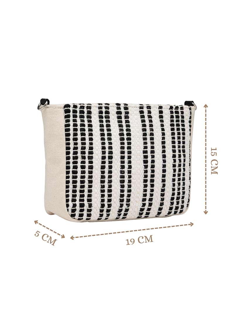 women self designed sling bag with adjustable strap - 22346795 -  Standard Image - 3