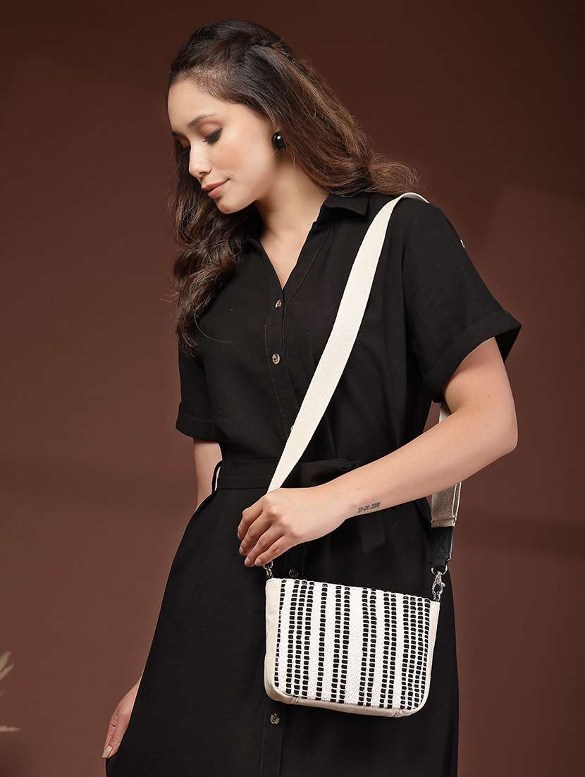 women self designed sling bag with adjustable strap - 22346795 -  Standard Image - 5