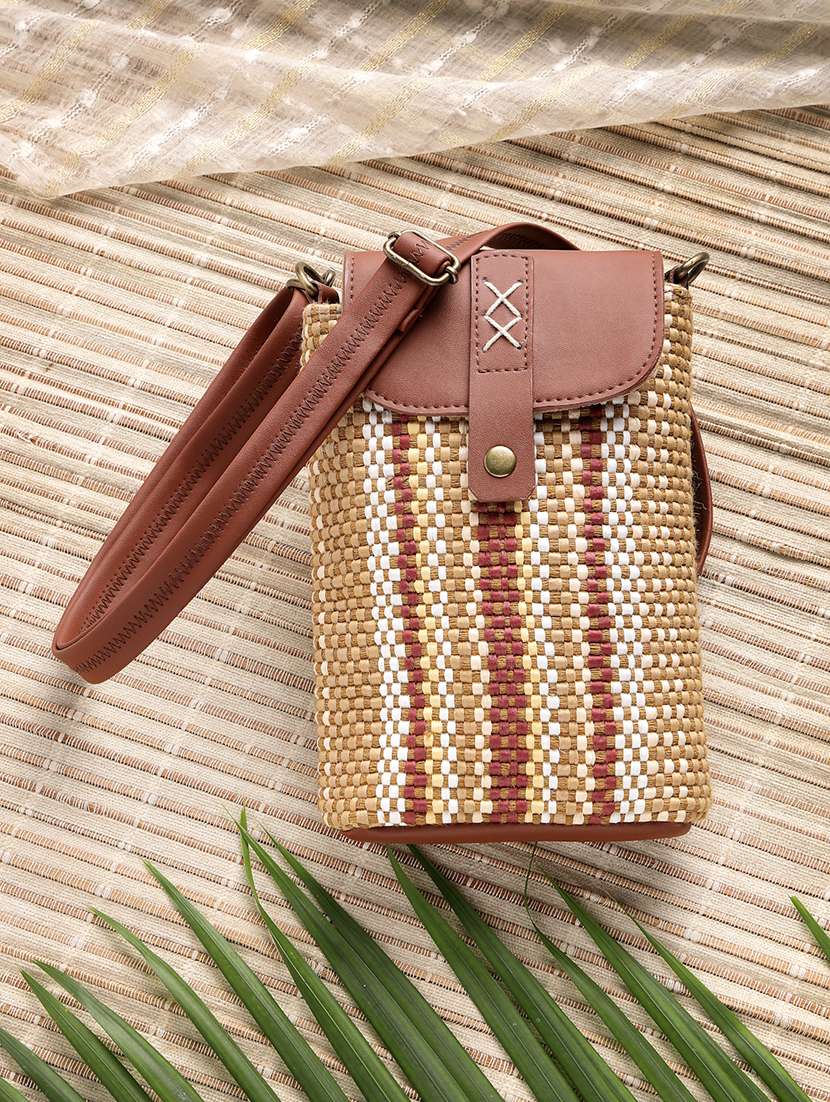 women self designed sling bag with adjustable strap