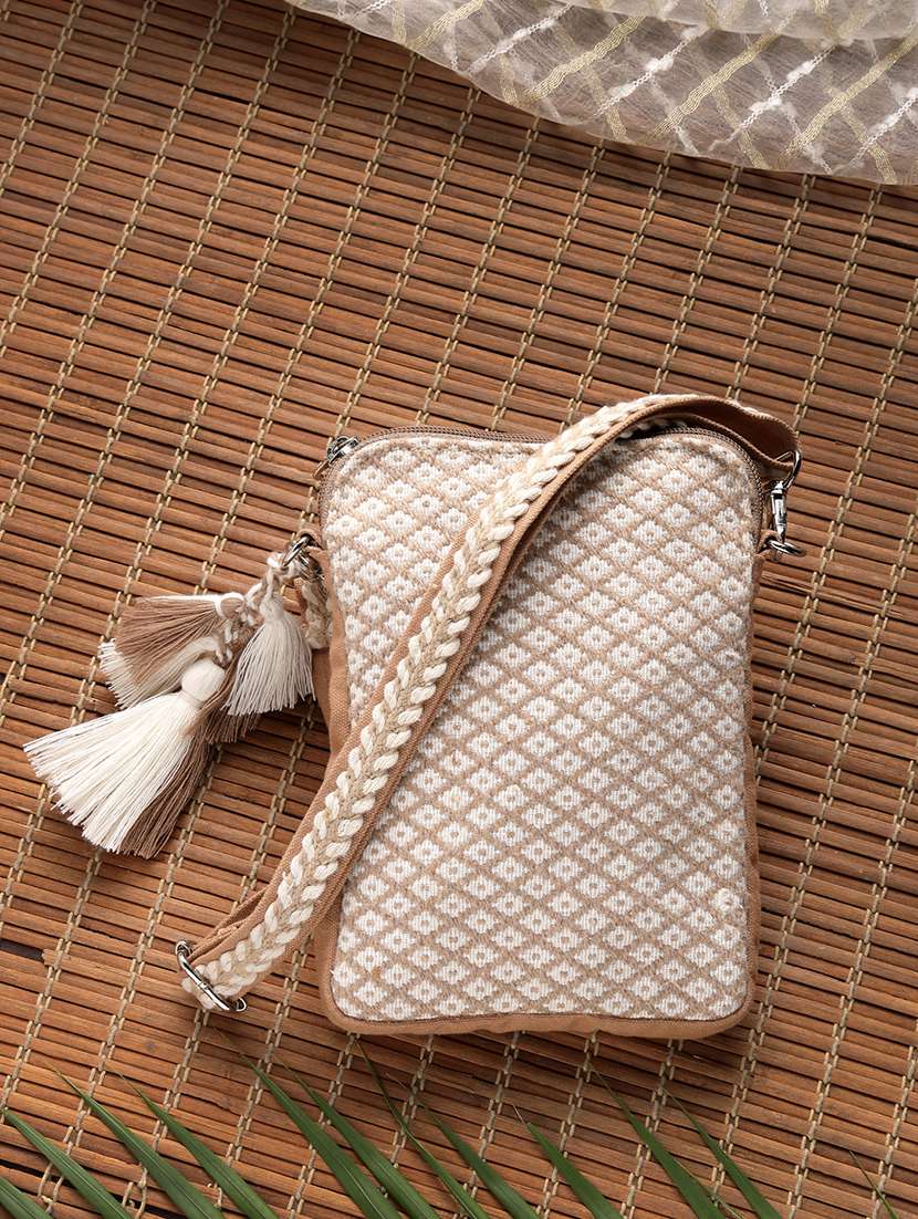 women self designed sling bag with adjustable strap