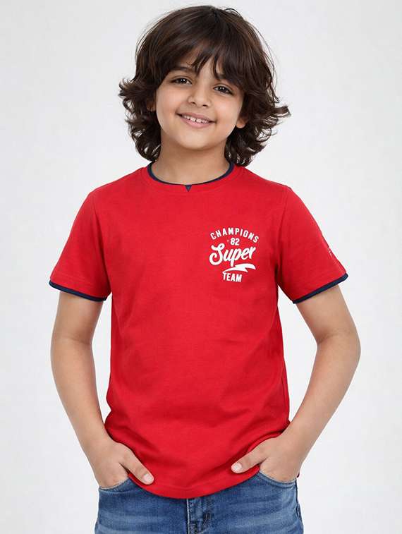 boys pack of 5 printed short sleeve t-shirt - 22347151 -  Standard Image - 3