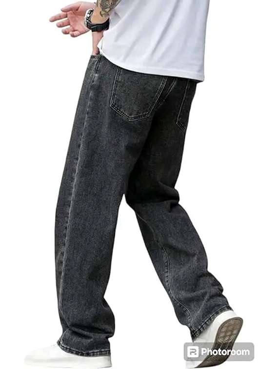 men solid mid rise relaxed fit jeans  - 22348312 -  Standard Image - 3