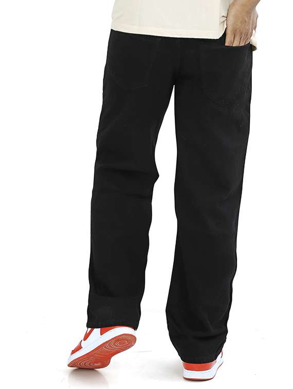 men solid mid rise straight fit jeans  - 22349327 -  Standard Image - 3