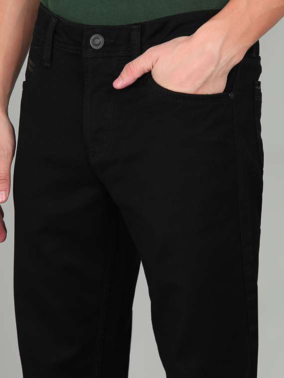 men solid mid rise slim fit jeans - 22349658 -  Standard Image - 3