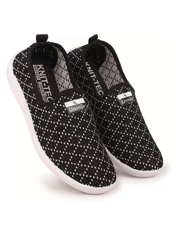women black slip on casual shoe - 22353448 -  Standard Image - 3
