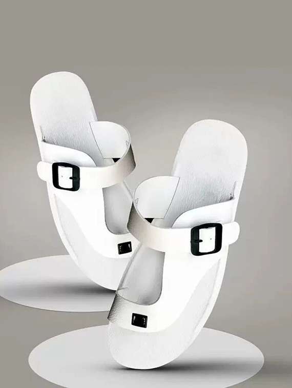 men solid one toe sandal 