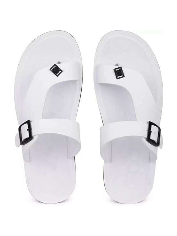 men solid one toe sandal  - 22353482 -  Standard Image - 3