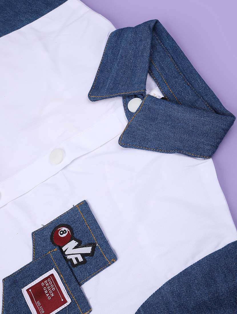 white cotton shirts top - 22353837 -  Standard Image - 3