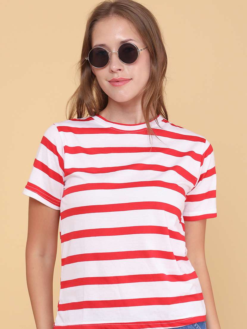white cotton regular tshirt