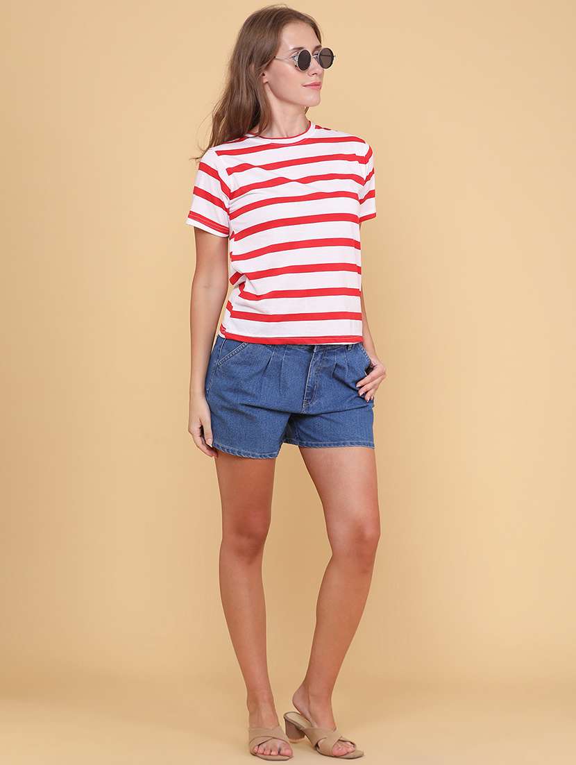 white cotton regular tshirt - 22354219 -  Standard Image - 5