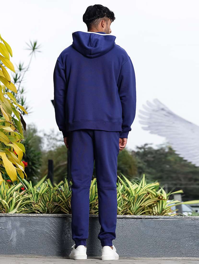 men typographic long sleeve full length track suit - 22354337 -  Standard Image - 5