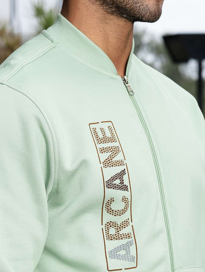 men typographic long sleeve full length track suit - 22354338 -  Standard Image - 3