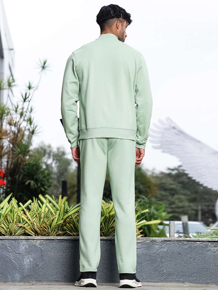 men typographic long sleeve full length track suit - 22354338 -  Standard Image - 5
