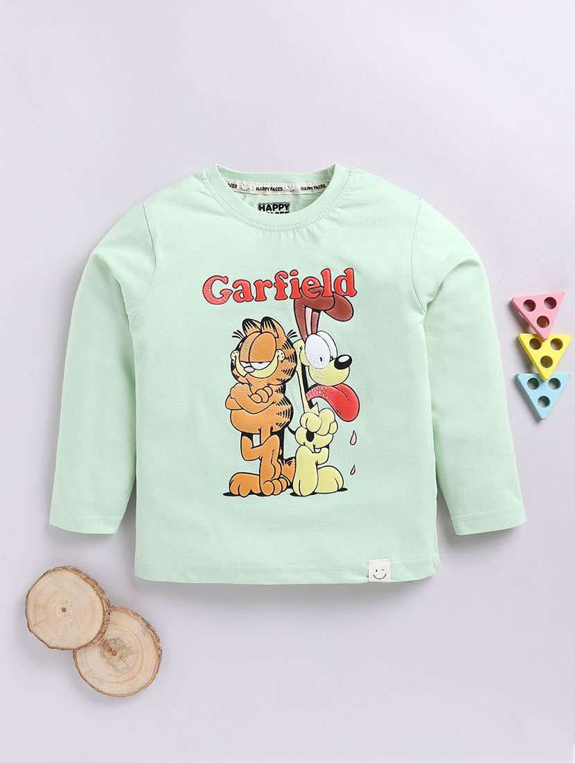 boys printed long sleeve t-shirt