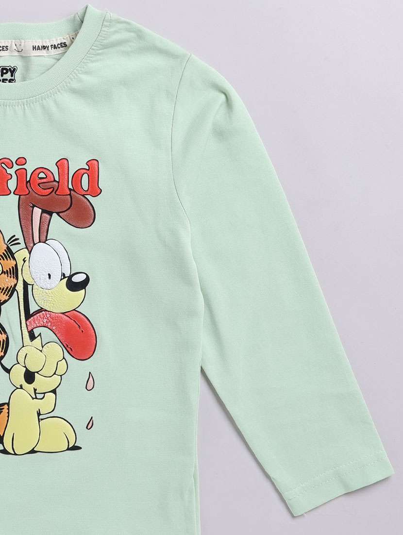 boys printed long sleeve t-shirt - 22354379 -  Standard Image - 3