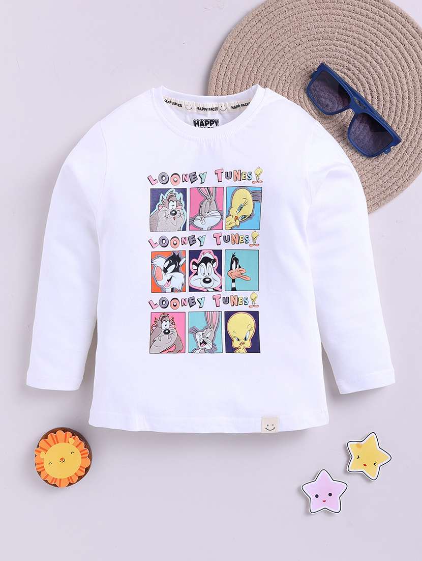 boys printed long sleeve t-shirt