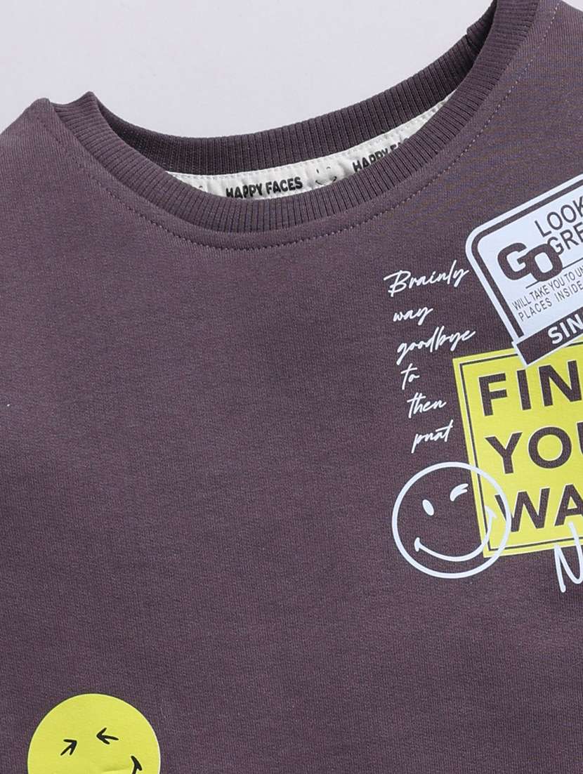 boys printed long sleeve sweatshirt - 22354411 -  Standard Image - 3