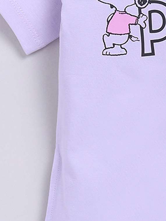 Girls Printed Short Sleeve Tee - 22354425 -  Standard Image - 3