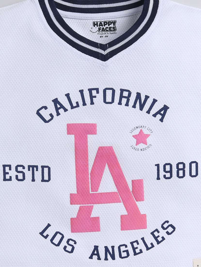 girls printed long sleeve tee - 22354445 -  Standard Image - 3