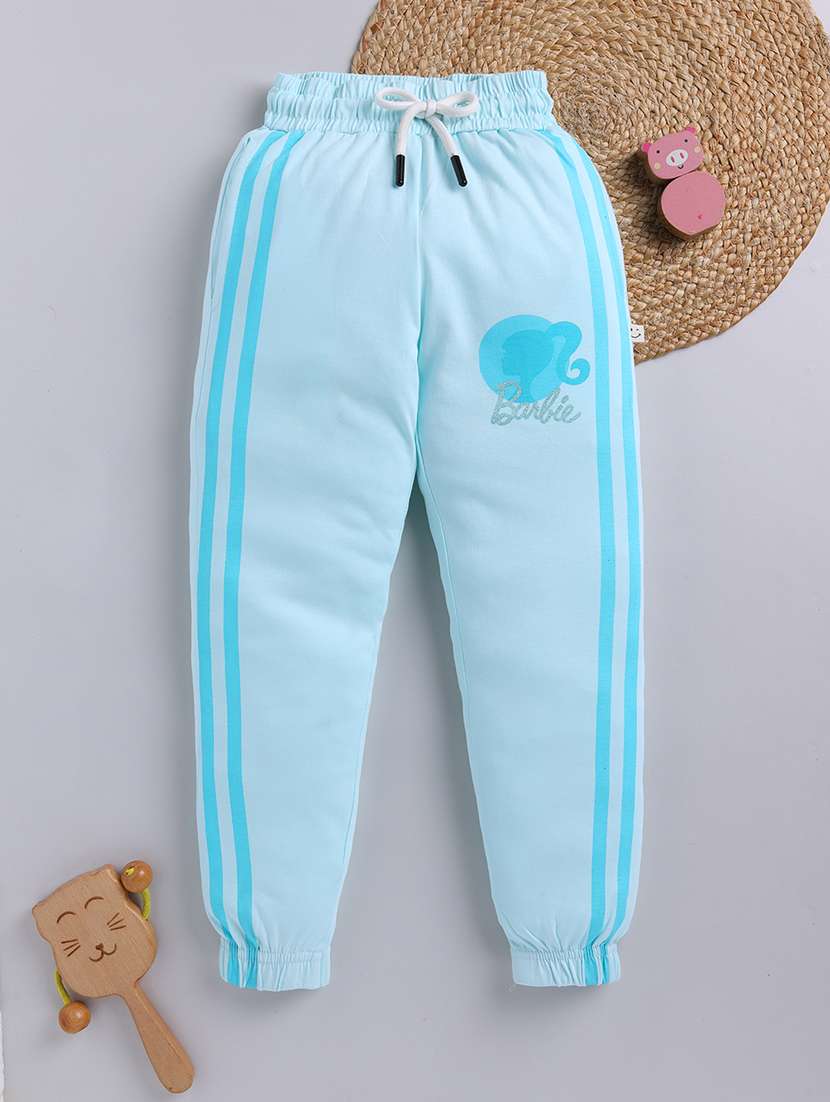 girls printed mid rise jogger