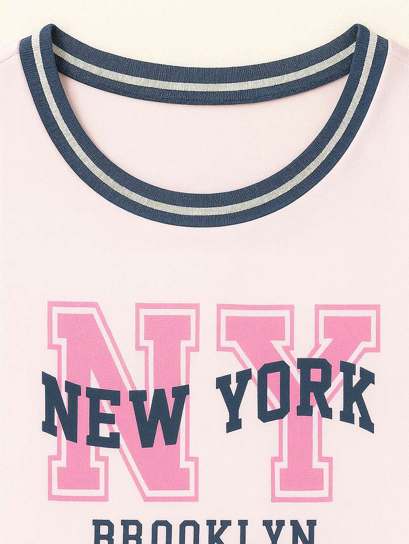 girls printed sleeveless t-shirt dress - 22354486 -  Standard Image - 3