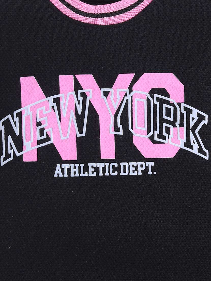 girls printed short sleeve t-shirt dress - 22354490 -  Standard Image - 3