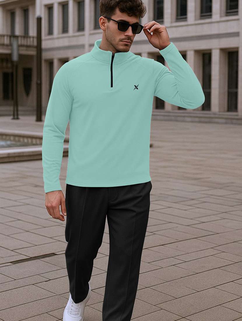 men solid long sleeve regular fit t-shirt - 22354607 -  Standard Image - 3