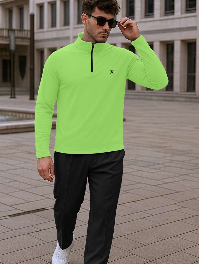 men solid long sleeve regular fit t-shirt - 22354747 -  Standard Image - 3