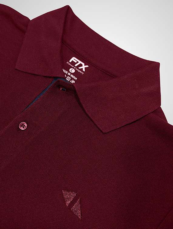 men solid short sleeve regular fit polo t-shirt - 22354915 -  Standard Image - 3