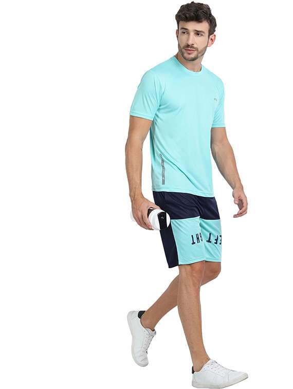 men pack of 4 solid short sleeve sports t-shirt - 22355089 -  Standard Image - 3