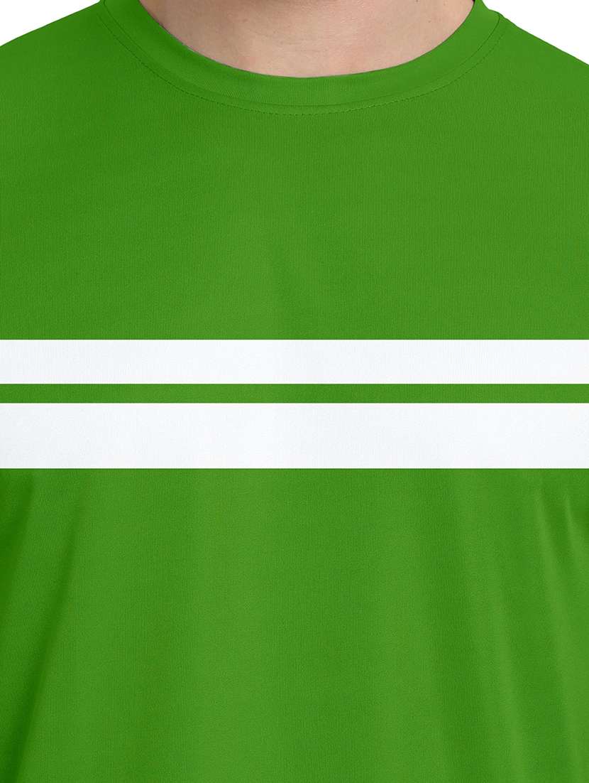 men striped round neck t-shirt - 22355192 -  Standard Image - 3
