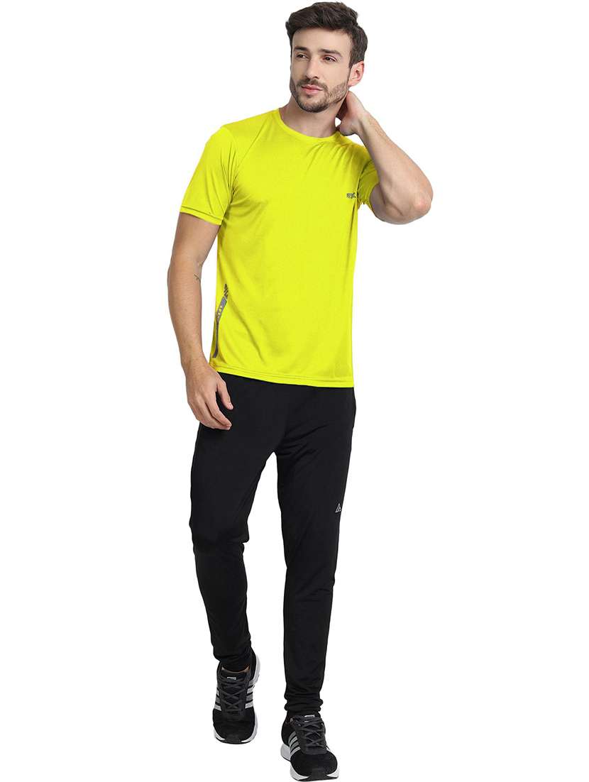 men pack of 4 solid short sleeve sports t-shirt - 22355212 -  Standard Image - 3