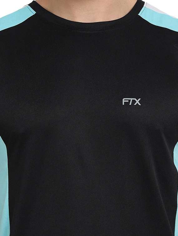 men pack of 2 color block round neck t-shirt - 22355253 -  Standard Image - 3