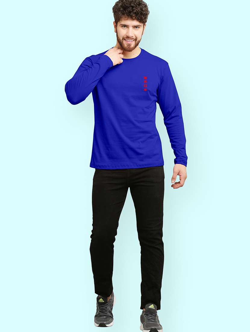 men printed long sleeve t-shirt - 22355258 -  Standard Image - 3