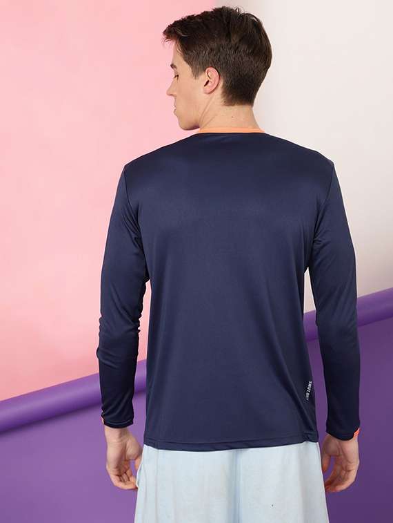 men solid long sleeve regular fit t-shirt - 22355412 -  Standard Image - 3