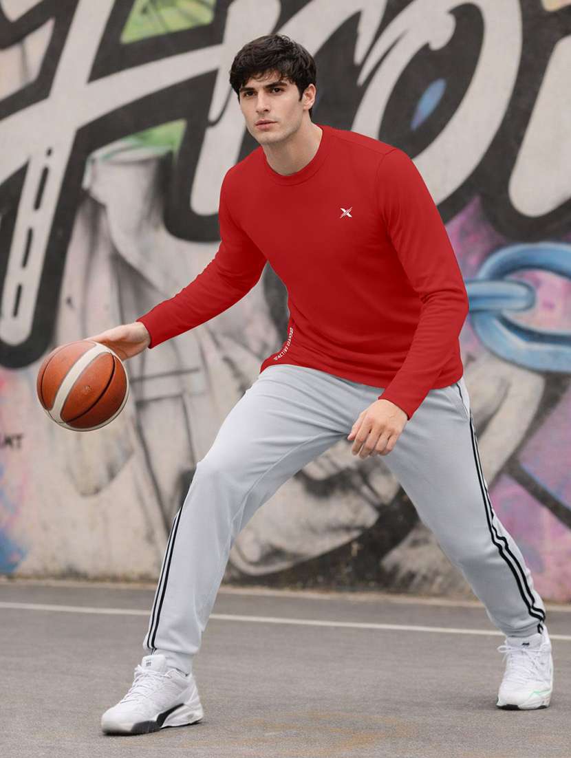 men pack of 3 solid round neck t-shirt - 22355488 -  Standard Image - 3
