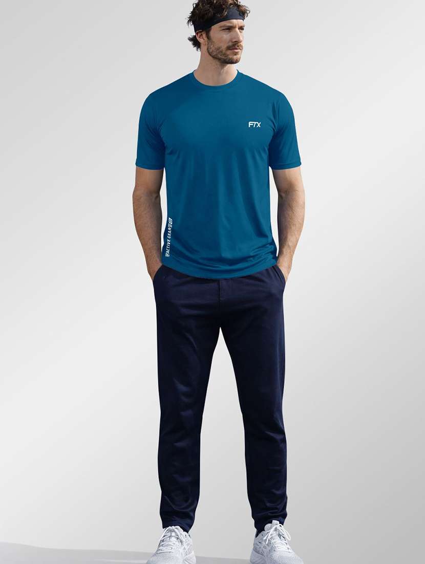 men solid round neck regular fit t-shirt - 22355532 -  Standard Image - 3