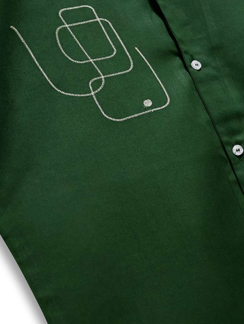 men solid with work short sleeve regular fit casual shirt - 22355627 -  Standard Image - 5