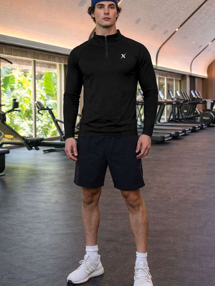 men pack of 2 solid long sleeve sports t-shirt - 22355693 -  Standard Image - 5