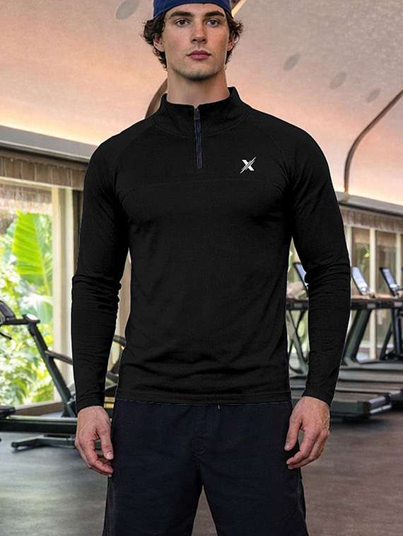 men pack of 2 solid long sleeve sport t-shirt - 22355698 -  Standard Image - 5