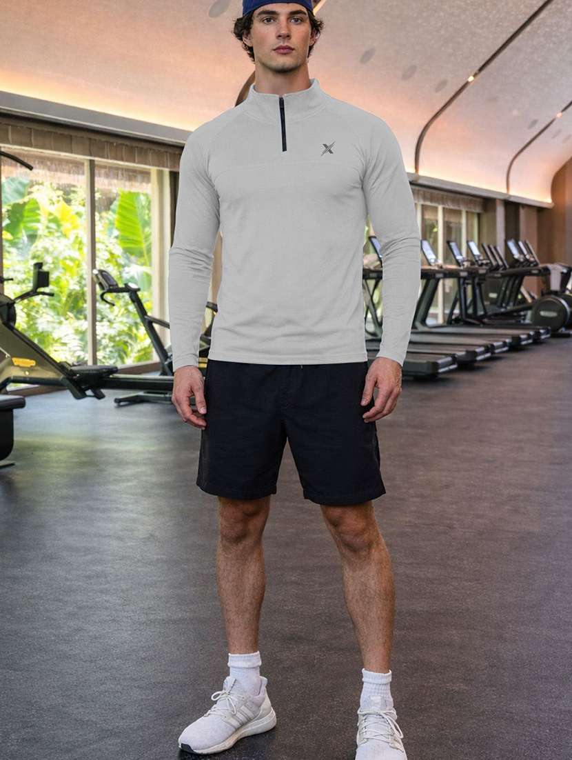 men pack of 2 solid long sleeve sports t-shirt - 22355738 -  Standard Image - 3