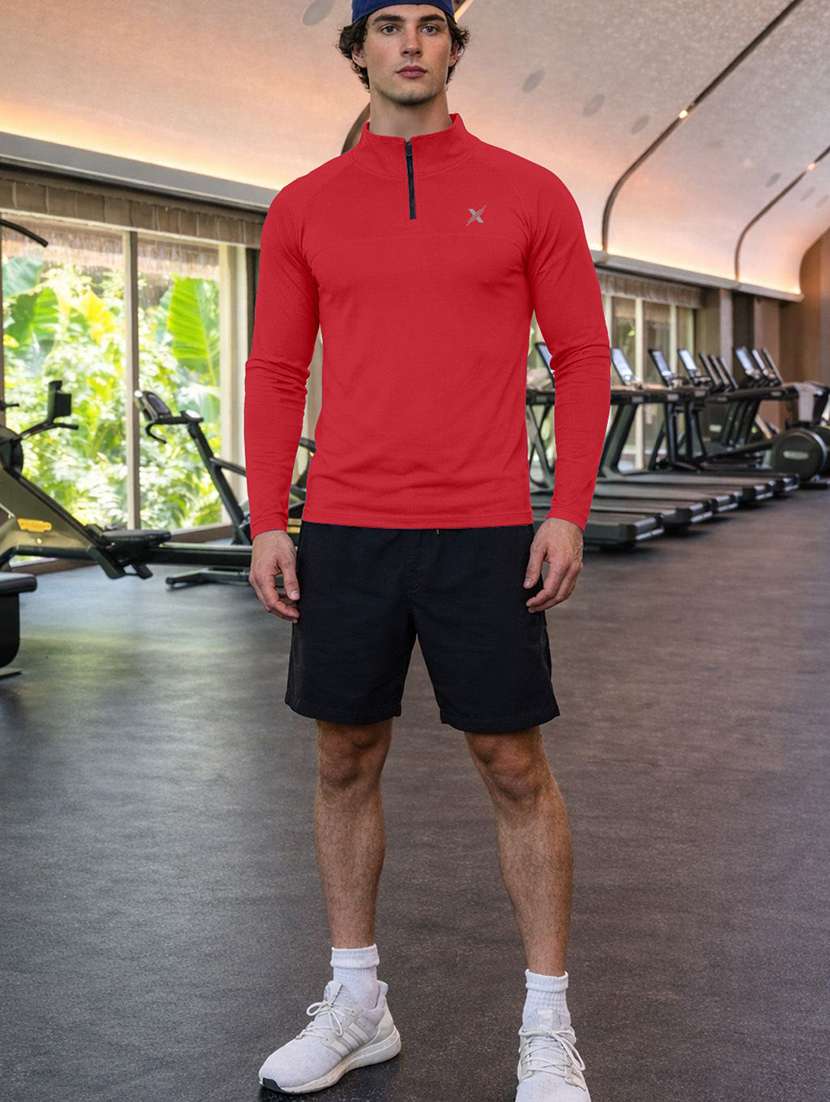 men pack of 2 solid long sleeve sports t-shirt - 22355747 -  Standard Image - 3