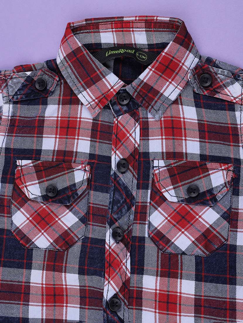 Boys Printed Short Sleeves Regular Fit Shirt - 22355922 -  Standard Image - 3
